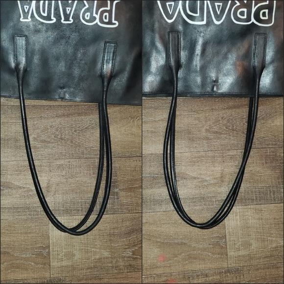 Leather Prada 16.5"Lx10"Hx4"W - Picture 5 of 8
